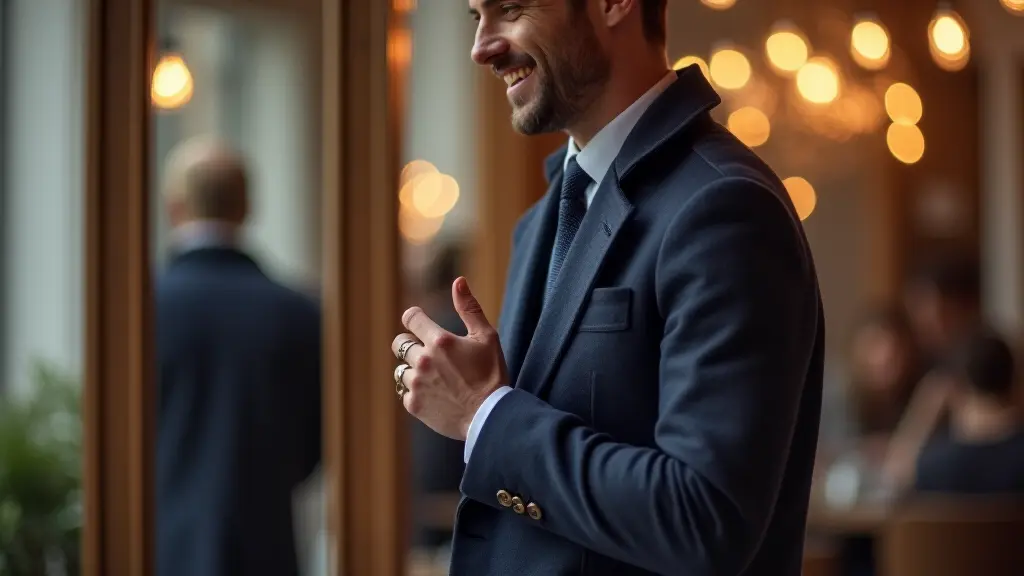 Professional tailor shortening coat sleeves for a perfect fit in Manchester