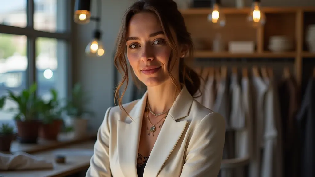 Custom clothing design studio in Manchester with tailor working on a garment