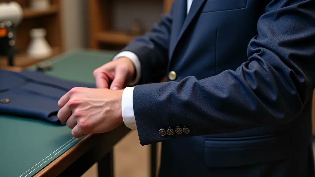 Sleeve Shortening For Blazers Before And After Transformation tailoring